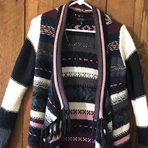 Jessica Simpson long open cardigan